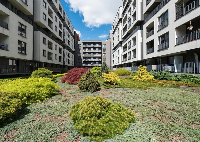 Kraków City Center Navyblue Luxury Apartment